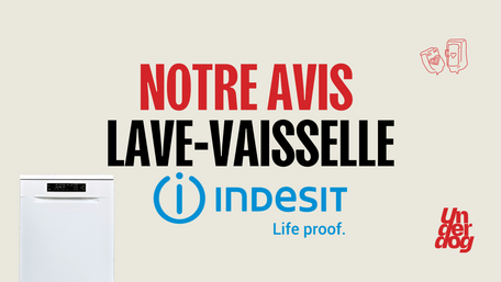 Logo de la marque de lave-vaisselle Indesit.