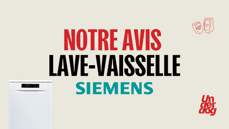 Logo de la marque de lave-vaisselle Siemens.