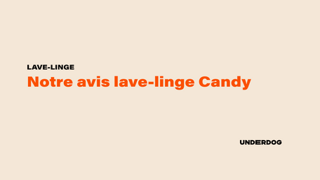 Logo de la marque de lave-linge Candy