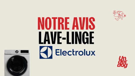 Logo de la marque de lave-linge Electrolux.