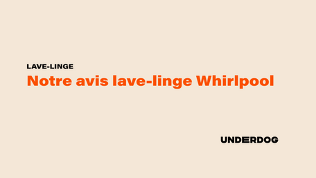 Logo de la marque de lave-linge Whirlpool