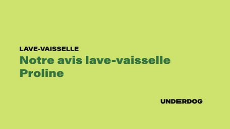 Logo de la marque de lave-vaisselle Proline