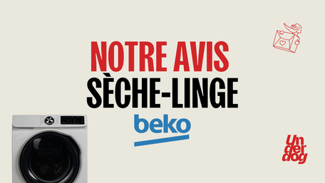 Logo de la marque de sèche-linge Beko.