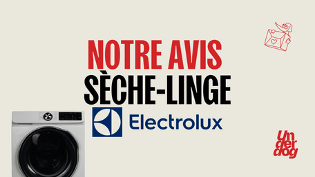 Logo de la marque de sèche-linge Electrolux.
