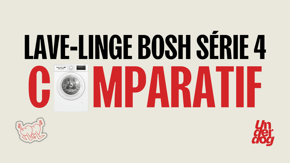 Comparatif du lave-linge Bosch série 4 