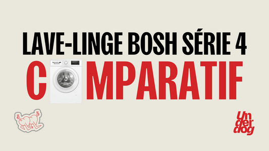 Comparatif du lave-linge Bosch série 4 