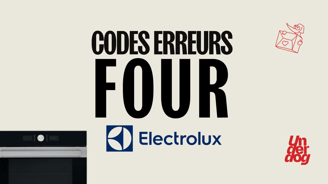 Logo de la marque de four Electrolux.