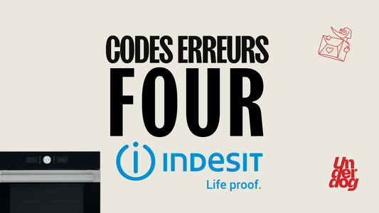 Logo de la marque de four Indesit.