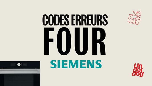 Logo de la marque de four Siemens.