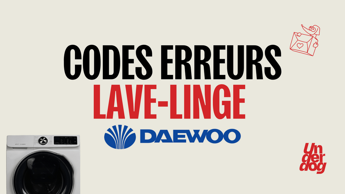 Logo de la marque de lave-linge Daewoo