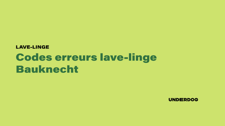 Logo de la marque de lave-linge Bauknecht