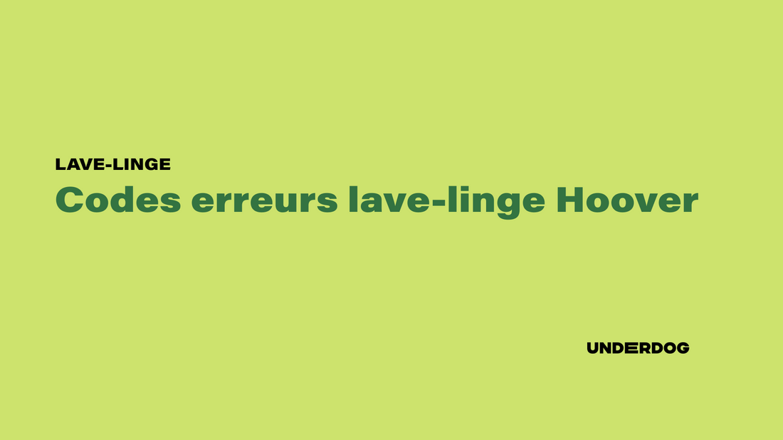 Logo de la marque de lave-linge Hoover