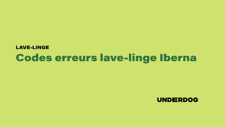 Logo de la marque de lave-linge Iberna