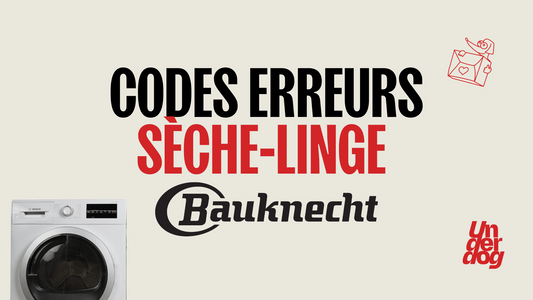 Logo de la marque de sèche-linge Bauknecht.
