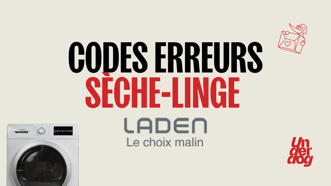 Logo de la marque de sèche-linge Laden.