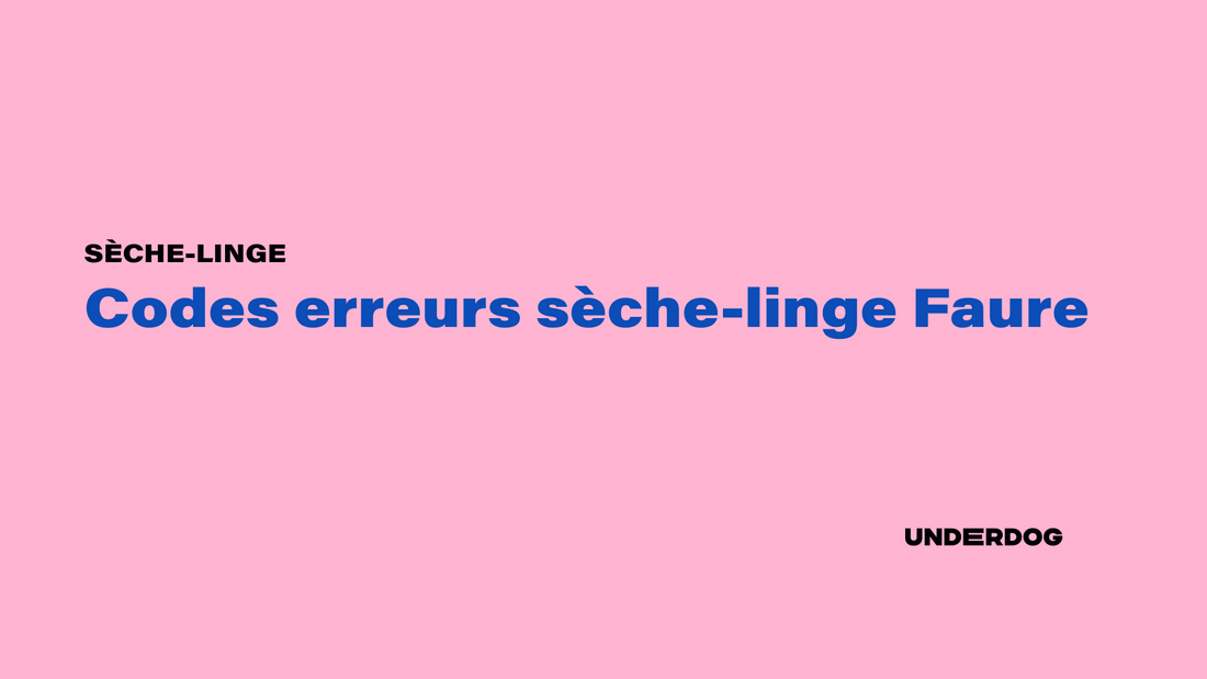 Logo de la marque de sèche-linge Faure