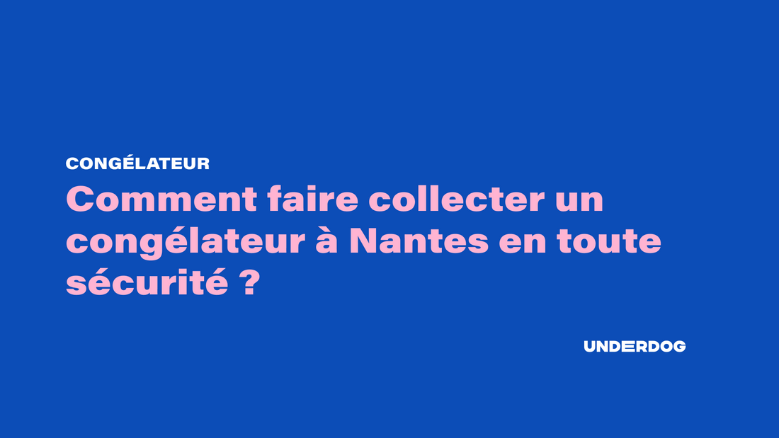 Comment faire collecter un congélateur à Nantes en toute sécurité ?