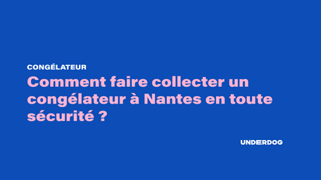 Comment faire collecter un congélateur à Nantes en toute sécurité ?