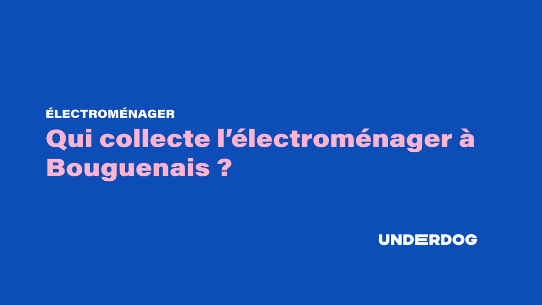 Qui collecte l’électroménager à Bouguenais 