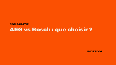 Logo des marques AEG et Bosch