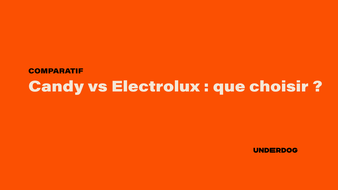 Le logo de la marque Candy et Electrolux