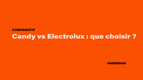 Le logo de la marque Candy et Electrolux