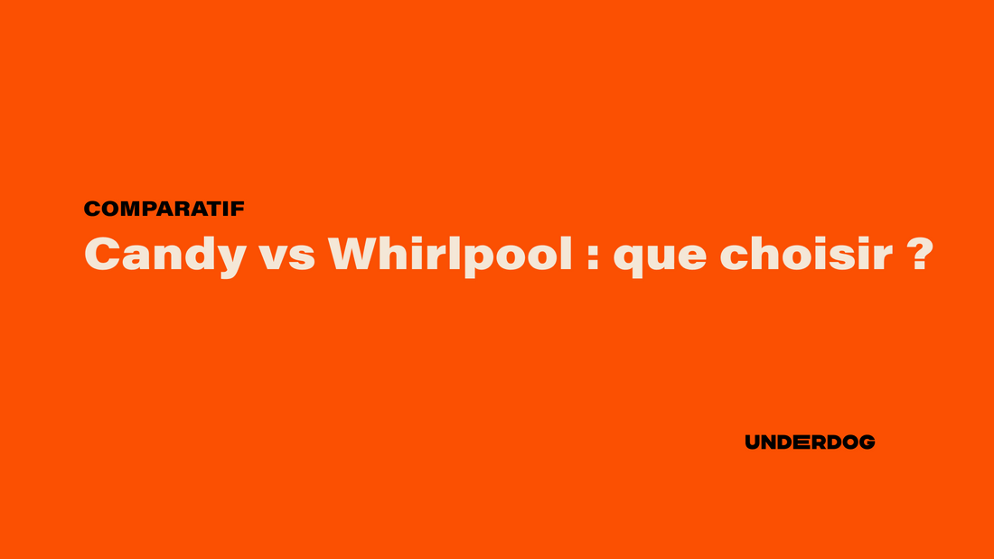 Le logo de la marque Candy et Whirlpool