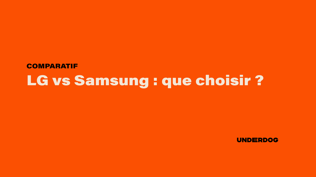 Le logo de la marque LG et Samsung