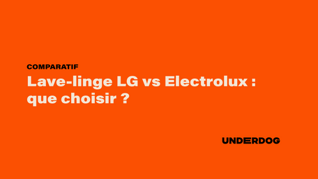 Le logo de la marque LG et Electrolux