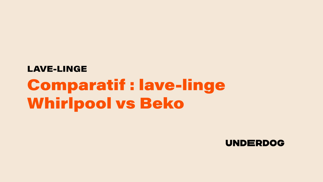 Comparatif lave-linge Whirlpool versus Beko