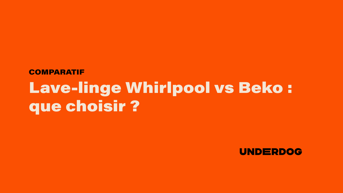 Comparatif lave-linge Whirlpool versus Beko