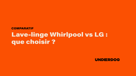 Le logo de la marque Whirlpool et LG