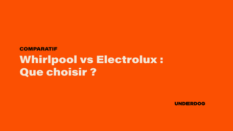 Le logo de la marque Whirlpool et Electrolux