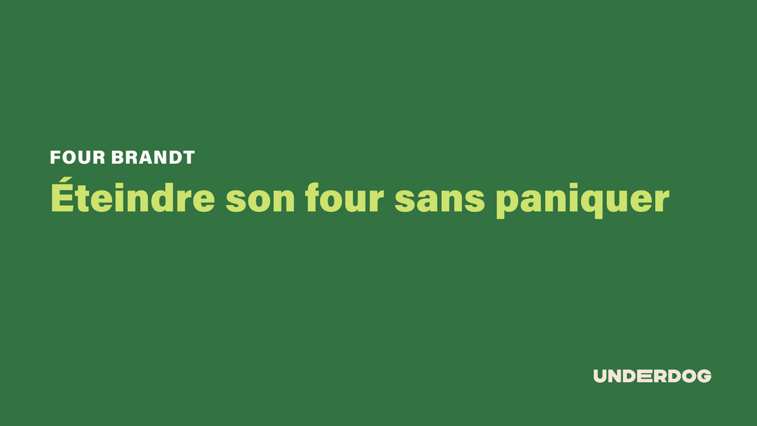 Éteindre son four sans paniquer sur les four encastrable BRANDT