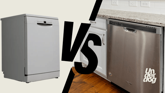 Comparaison entre un lave-vaisselle reconditionné et un lave-vaisselle d'occasion.