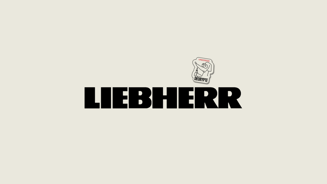 Logo de ka marque Liebherr.