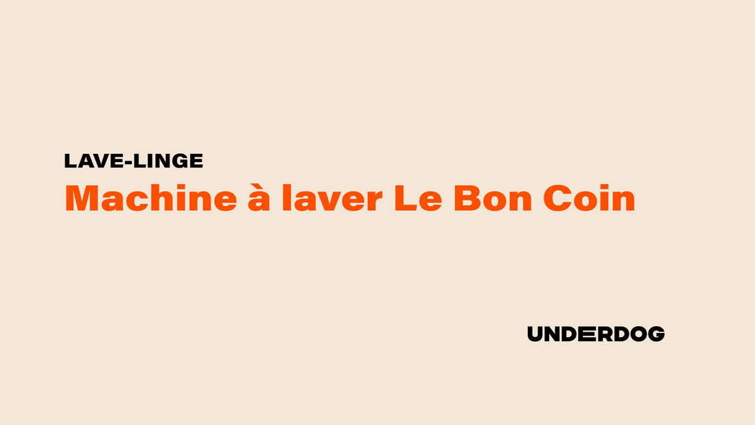 Comparatif des machines à laver trouvées sur Le Bon Coin