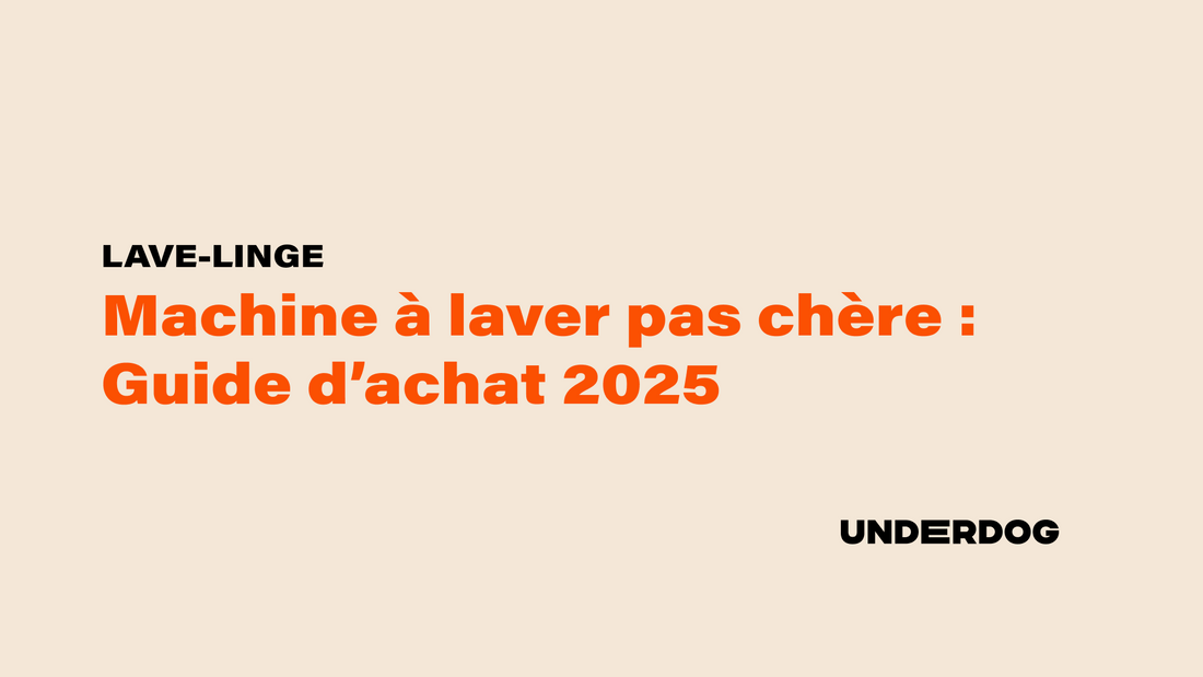 Machine à laver pas cher, le guide d'achat 2025
