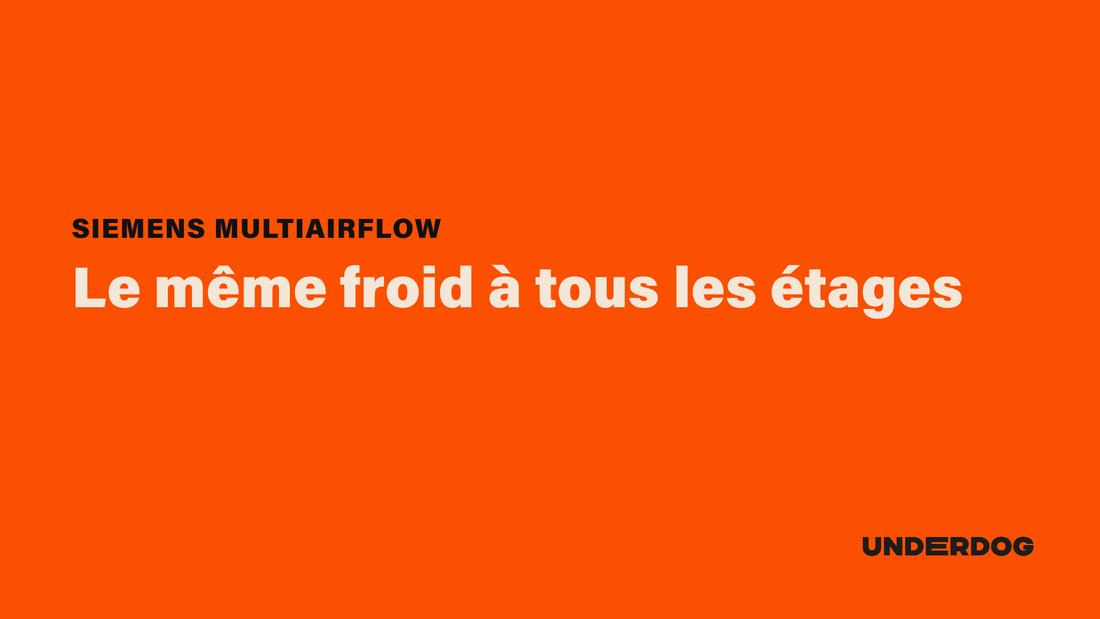 Le même froid à tous les étages avec MultiAirflow de SIEMENS