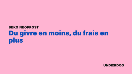 BEKO NeoFrost Dual Cooling, Du givre en moins, du frais en plus