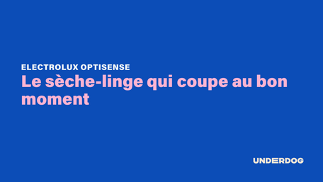 Le sèche-linge qui coupe au bon moment avec l’OptiSense d’Electrolux