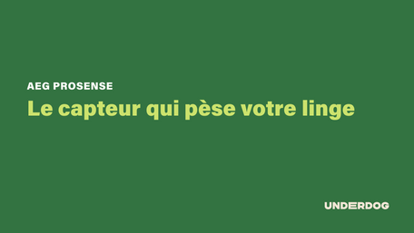AEG ProSense, Le capteur qui pèse votre linge