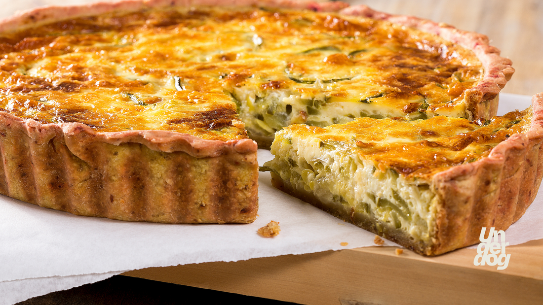 La recette de la quiche aux poireaux