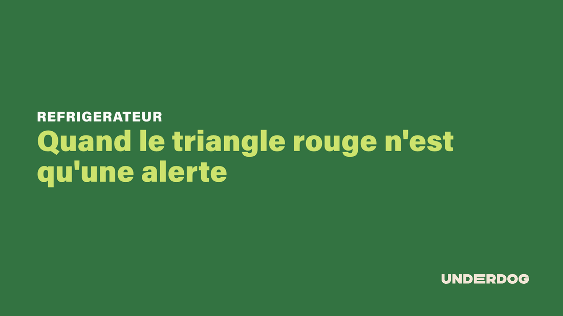 BEKO réfrigérateur américain : Quand le triangle rouge n'est qu'une alerte