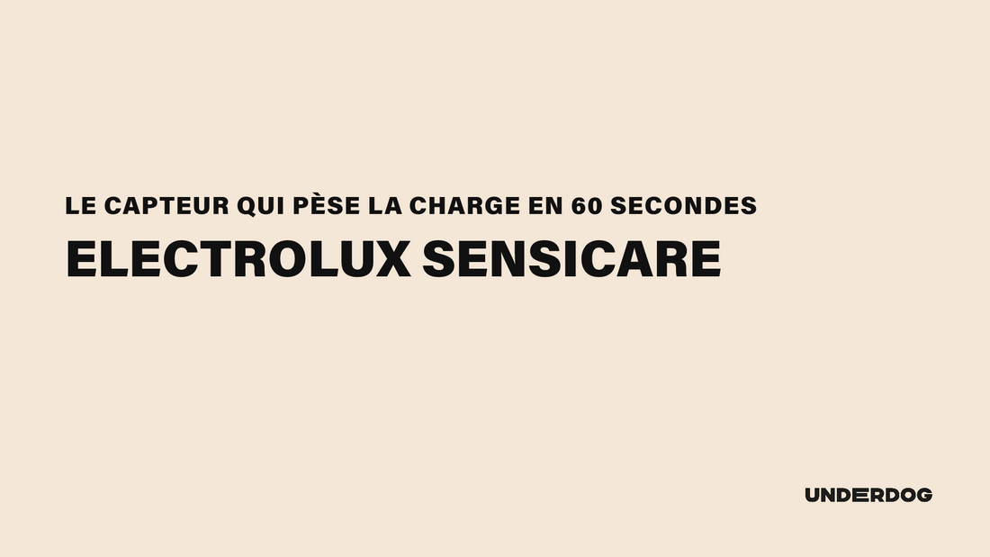 SensiCare ELECTROLUX : le capteur de charge tient-il ses promesses ?