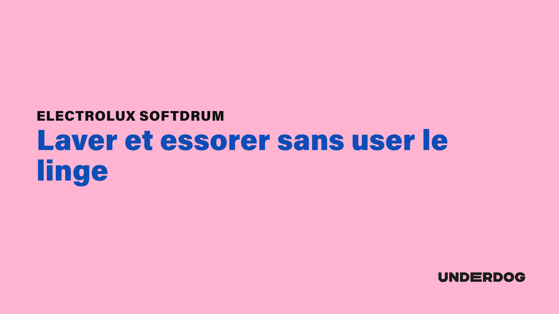 Laver et essorer sans user le linge avec SoftDrum d'ELECTROLUX