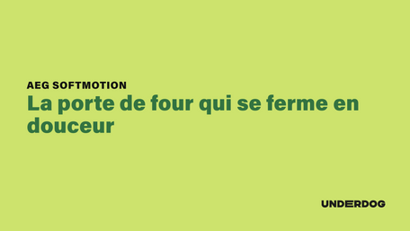 La porte de four qui se ferme en douceur avec SoftMotion d'AEG
