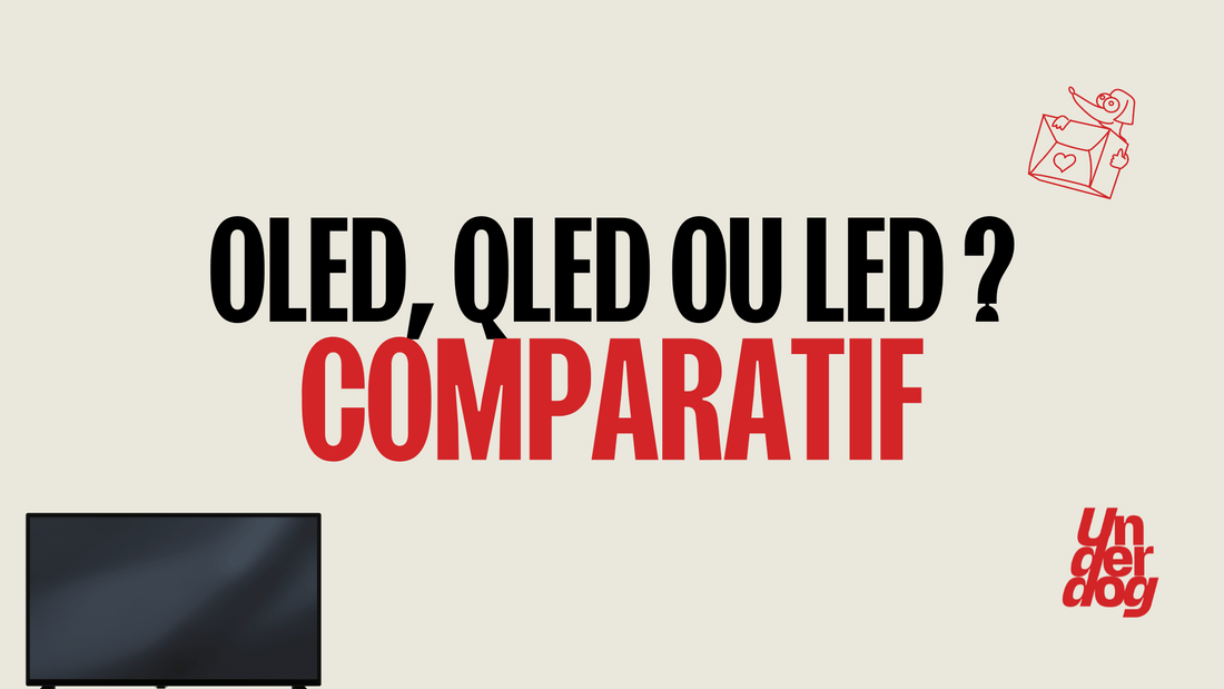 Comparatif téléviseur oled,qled et led