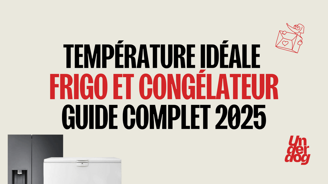 Température idéale pour frigo et réfrigérateur