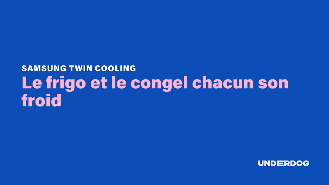 Le frigo et le congel chacun son froid avec Twin Cooling Plus de SAMSUNG